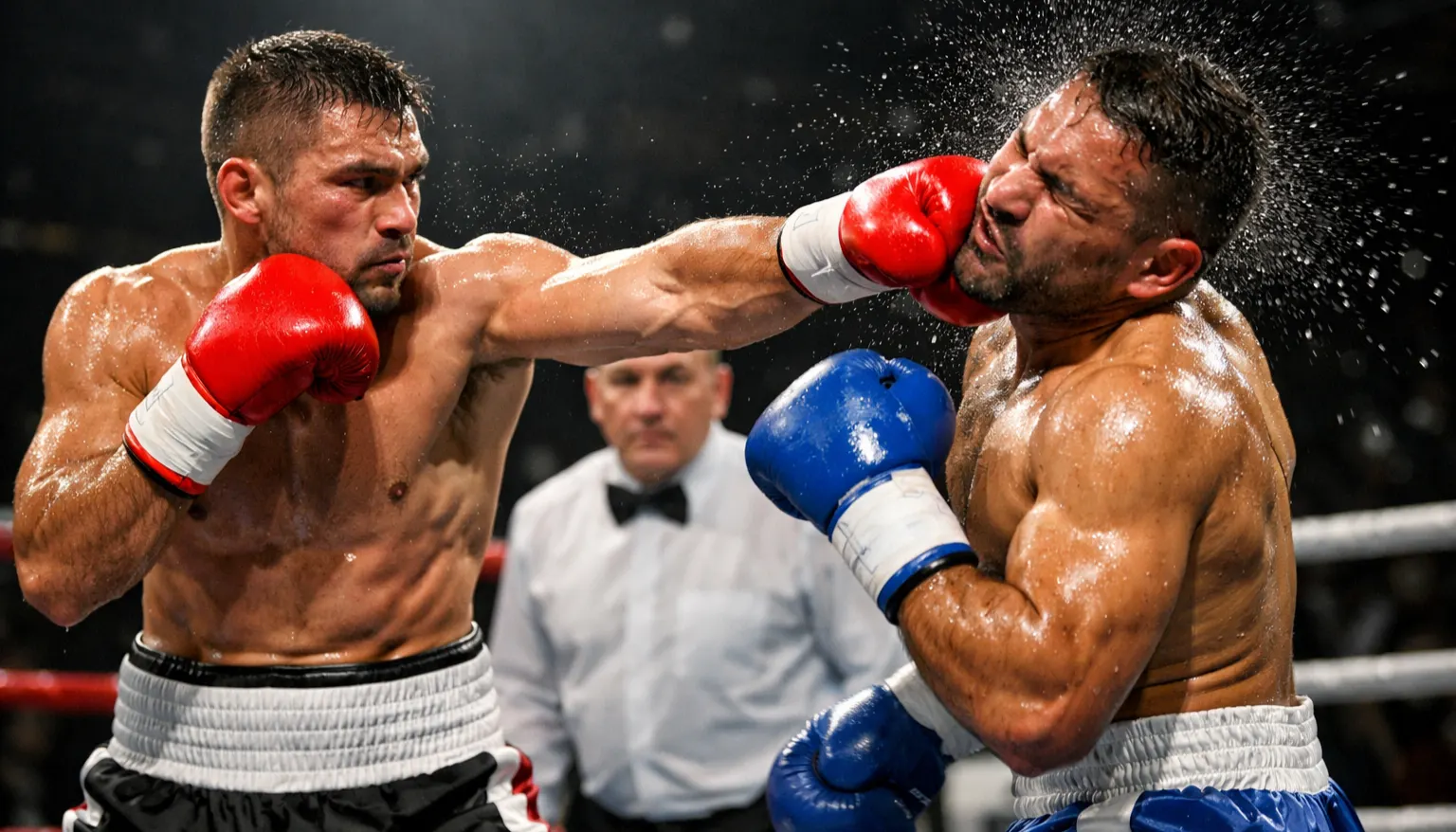 Boxer landet einen entscheidenden Treffer – Method of Victory Boxen